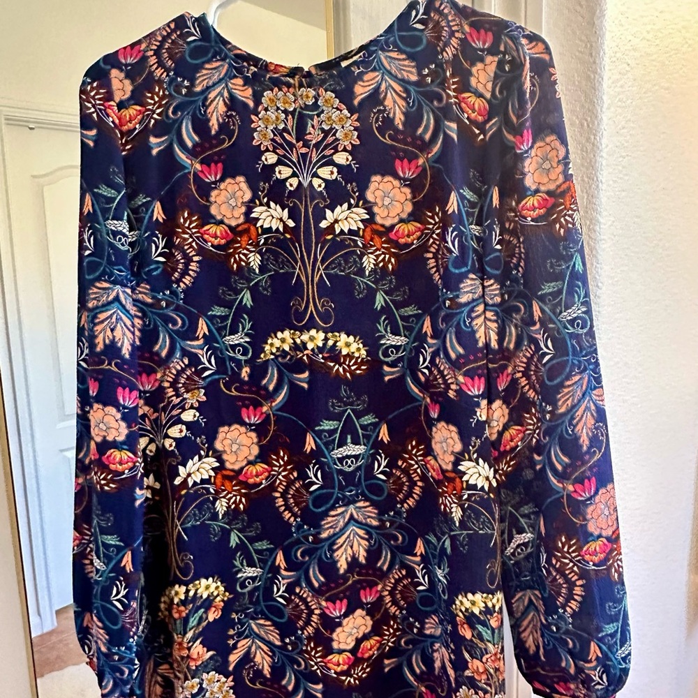 I. Madeline Floral Patterned Dress